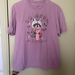 Simply Southern Raccoon “It is what it is” Tee Sz L
